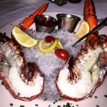Gluten-free lobster cocktail from Mark Joseph Steakhouse